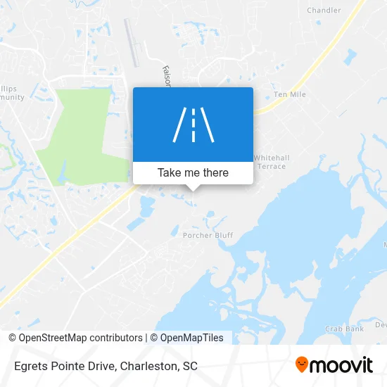 Egrets Pointe Drive map