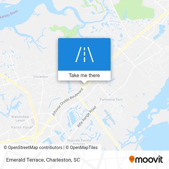 Emerald Terrace map