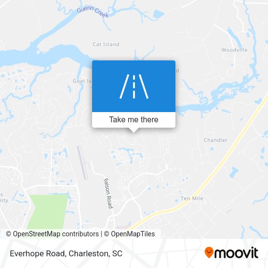 Mapa de Everhope Road