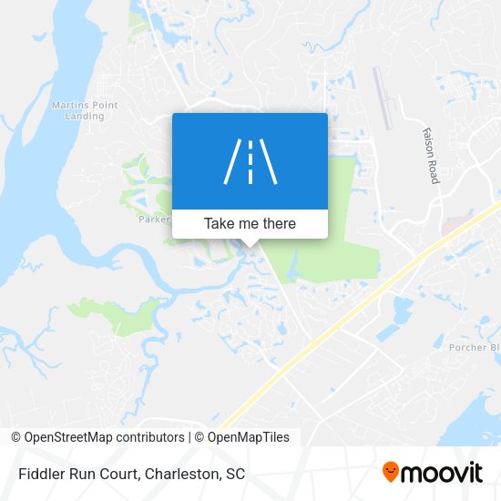 Mapa de Fiddler Run Court