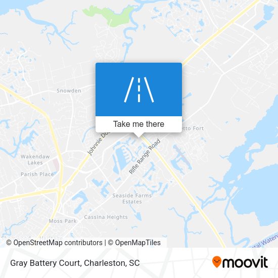 Gray Battery Court map