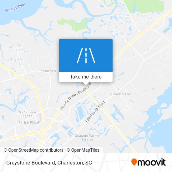 Mapa de Greystone Boulevard