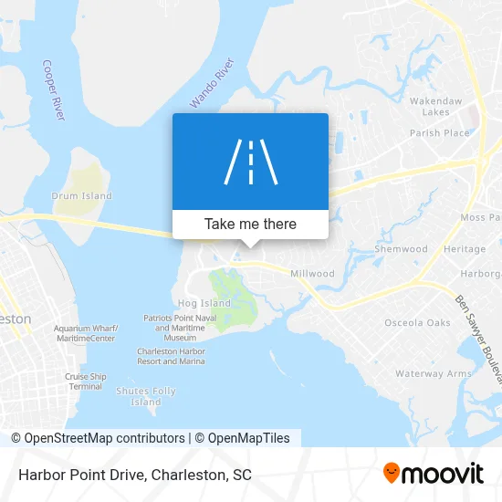 Harbor Point Drive map