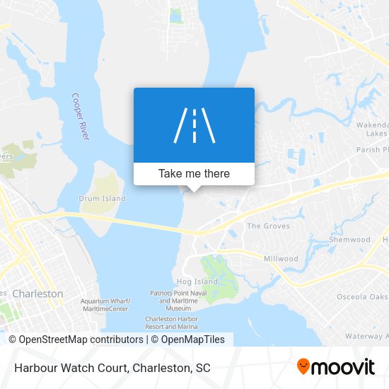 Mapa de Harbour Watch Court