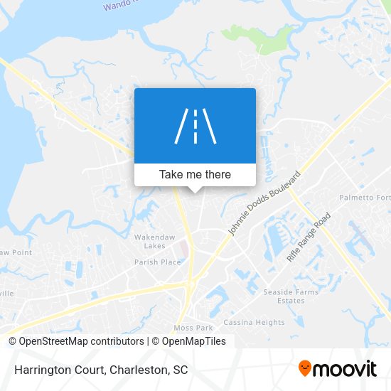 Harrington Court map