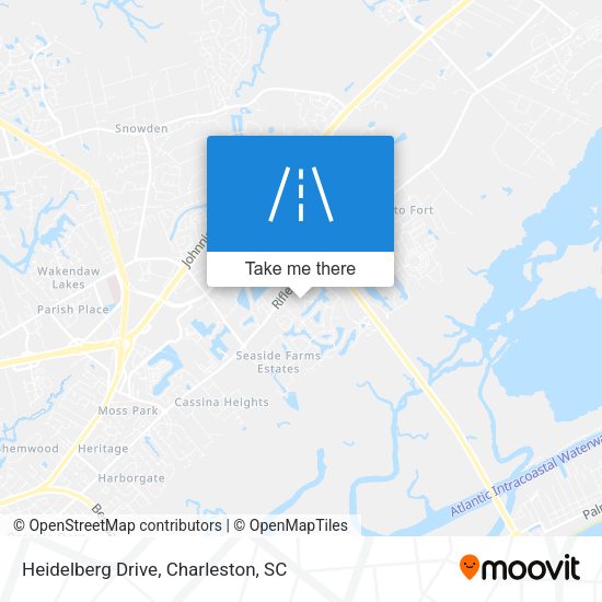Heidelberg Drive map