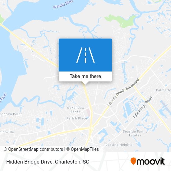 Hidden Bridge Drive map
