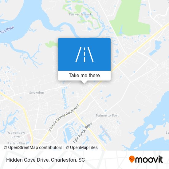 Mapa de Hidden Cove Drive