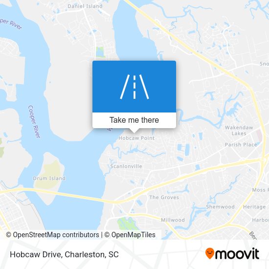 Mapa de Hobcaw Drive