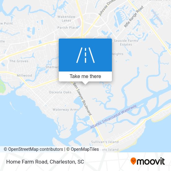 Mapa de Home Farm Road