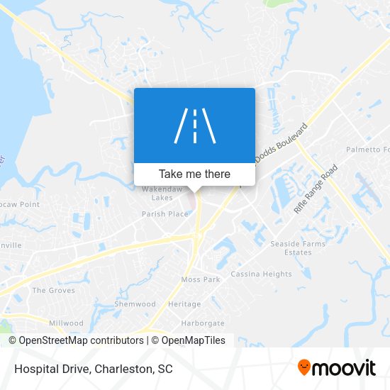 Hospital Drive map