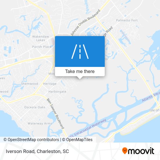 Iverson Road map
