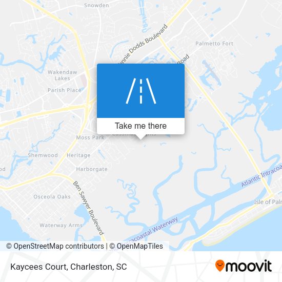 Mapa de Kaycees Court