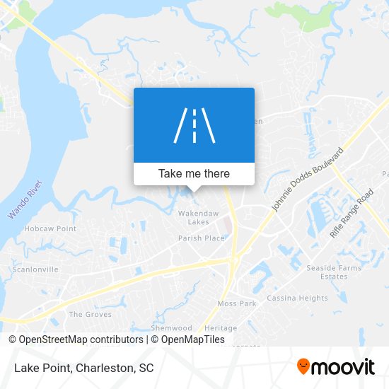 Mapa de Lake Point
