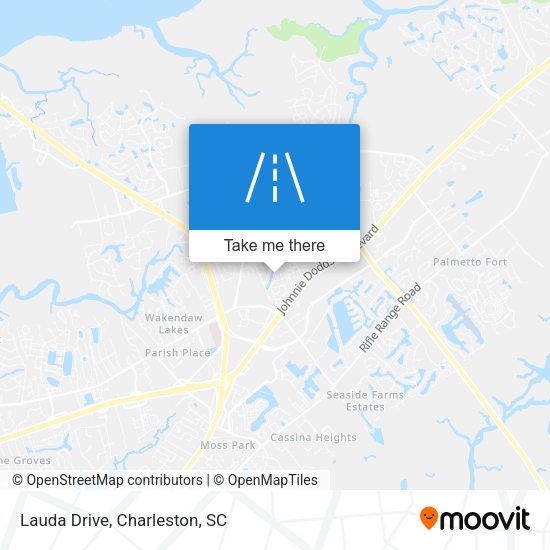 Lauda Drive map