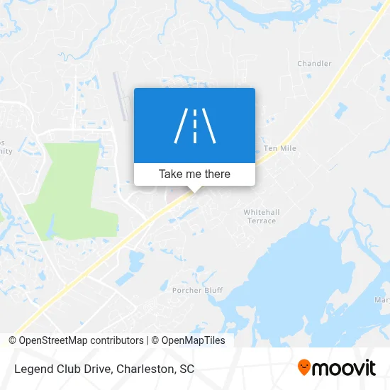 Legend Club Drive map