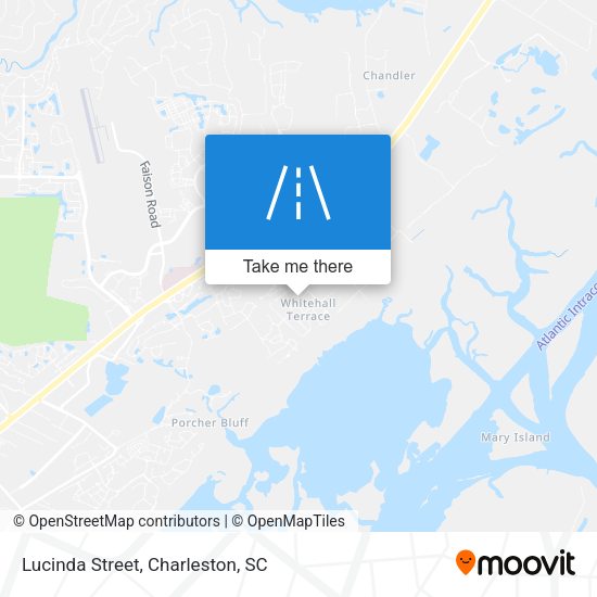 Mapa de Lucinda Street