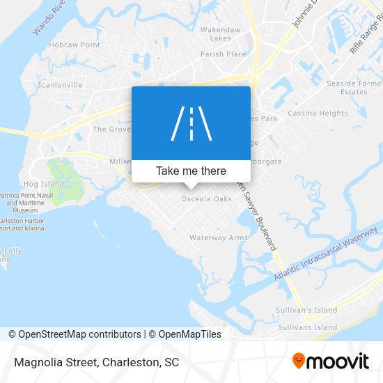 Magnolia Street map