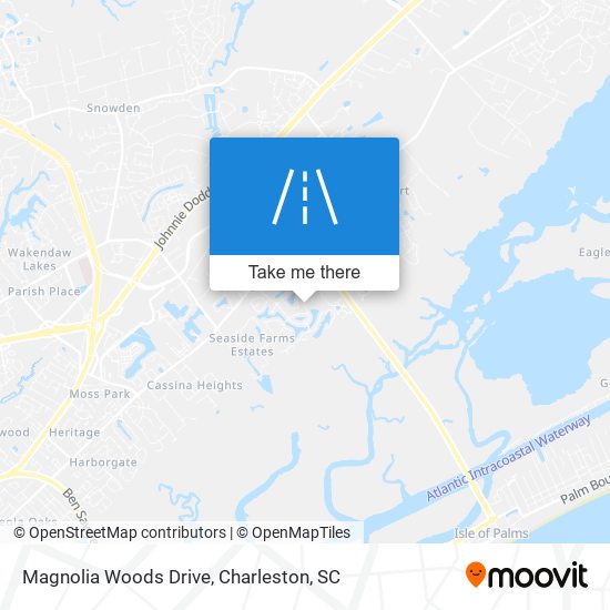 Magnolia Woods Drive map