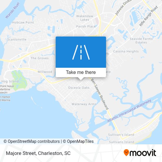 Mapa de Majore Street