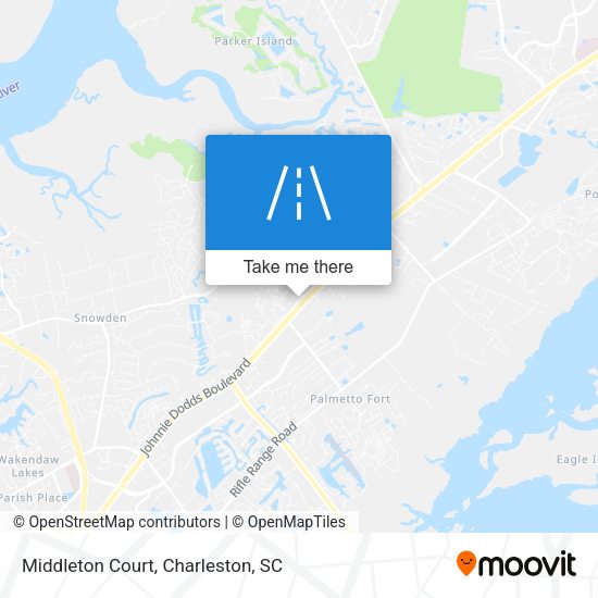 Mapa de Middleton Court