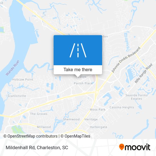Mapa de Mildenhall Rd