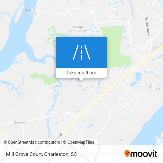 Mapa de Mill Grove Court