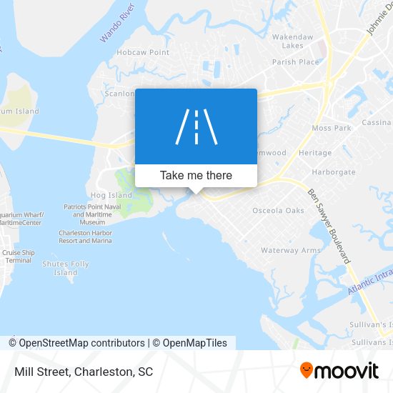 Mill Street map