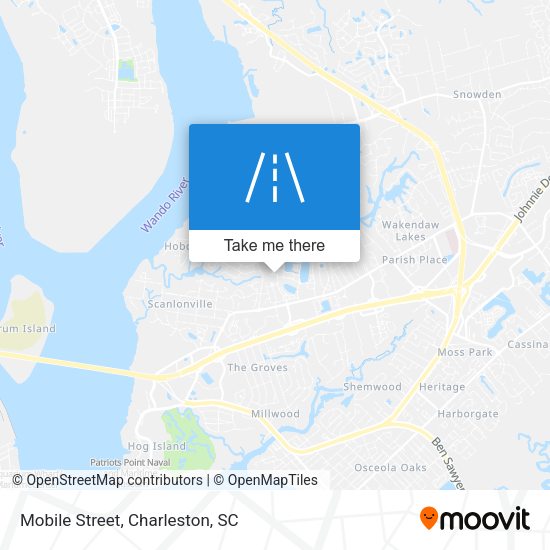 Mapa de Mobile Street