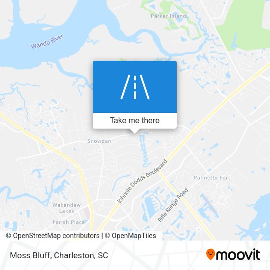 Mapa de Moss Bluff