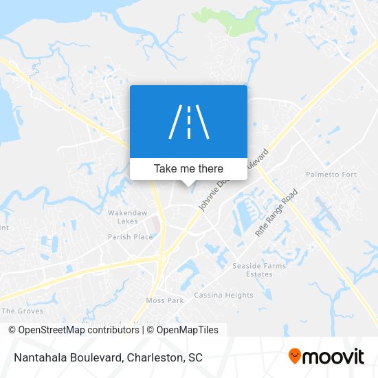 Nantahala Boulevard map