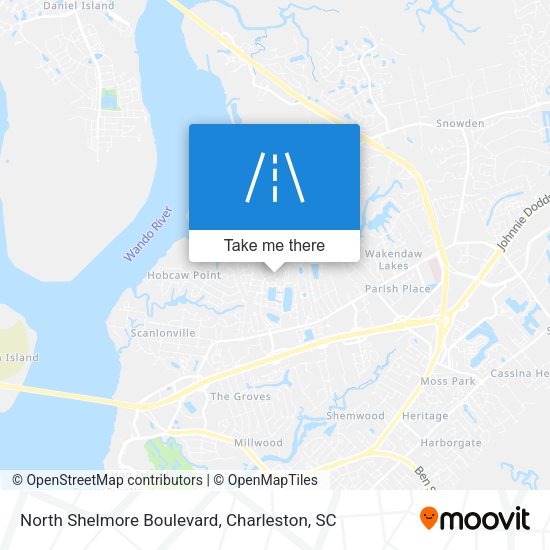 Mapa de North Shelmore Boulevard