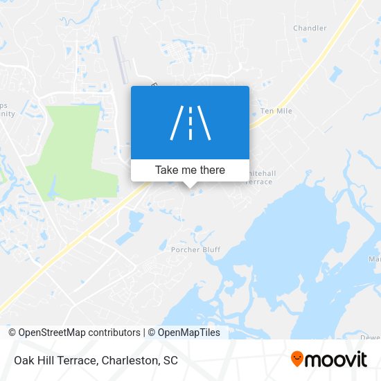 Oak Hill Terrace map