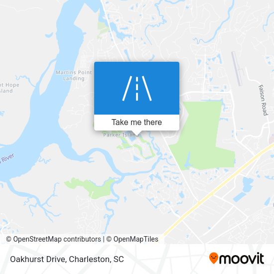 Mapa de Oakhurst Drive