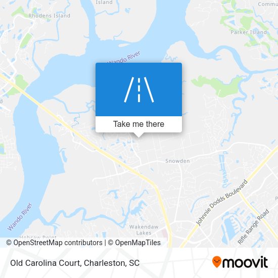 Mapa de Old Carolina Court