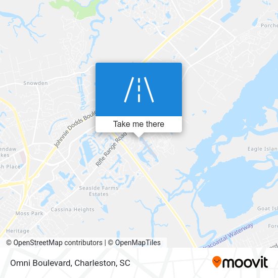 Mapa de Omni Boulevard