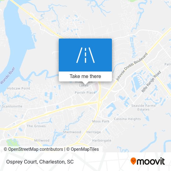 Osprey Court map