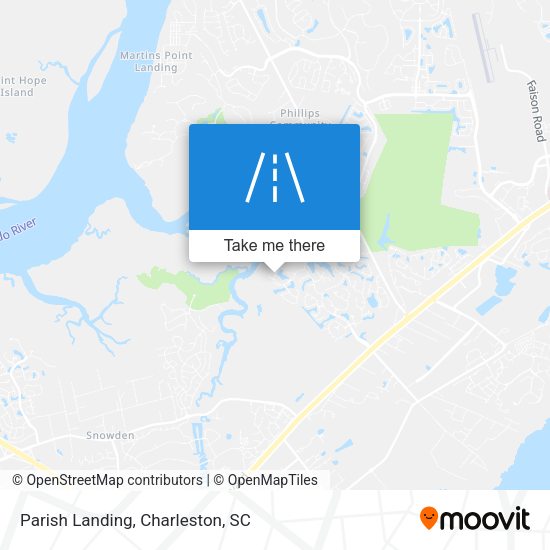 Mapa de Parish Landing