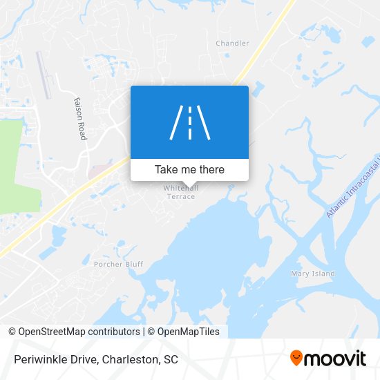 Mapa de Periwinkle Drive