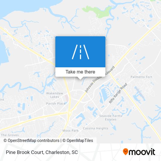 Mapa de Pine Brook Court