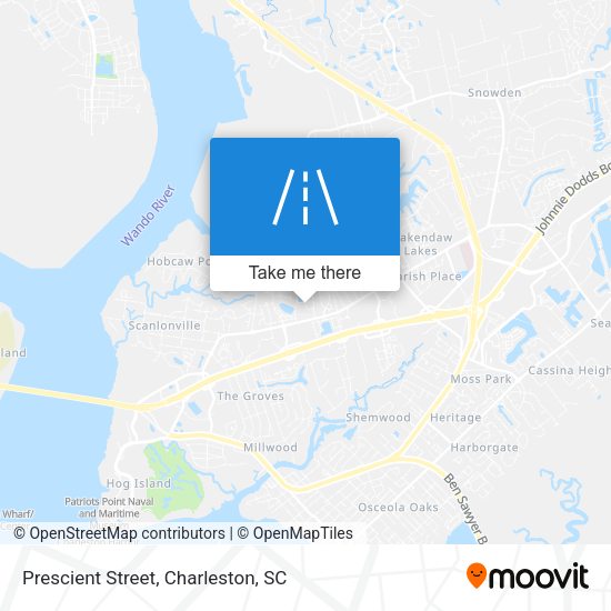 Prescient Street map