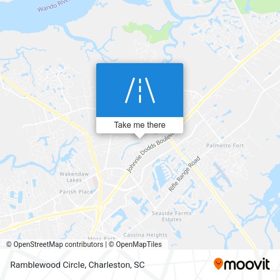 Ramblewood Circle map