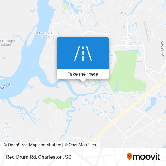 Mapa de Red Drum Rd