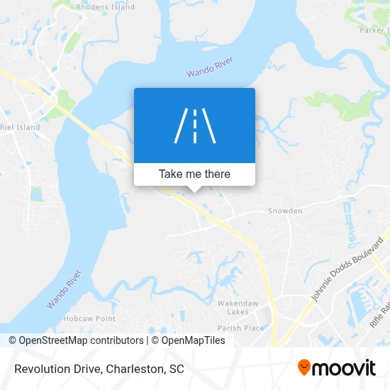 Revolution Drive map