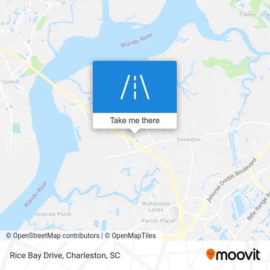 Rice Bay Drive map