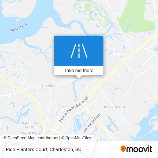 Rice Planters Court map