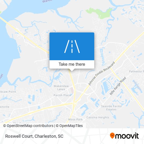 Mapa de Roswell Court