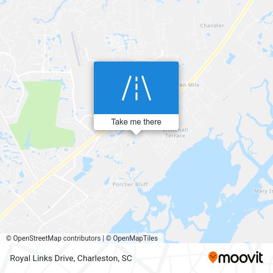 Royal Links Drive map