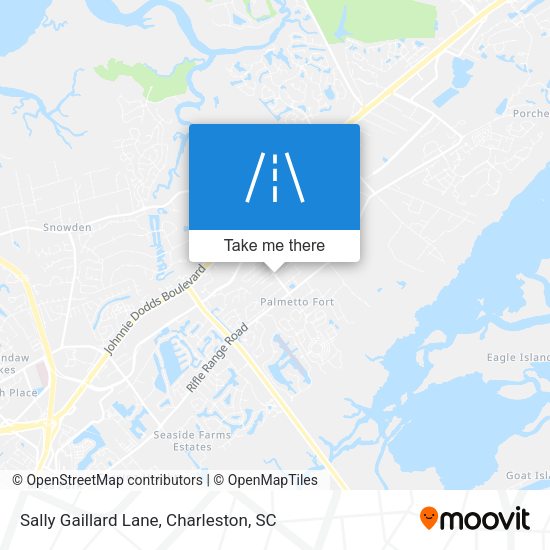 Sally Gaillard Lane map
