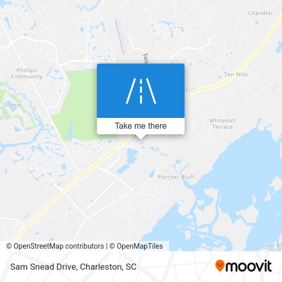 Sam Snead Drive map